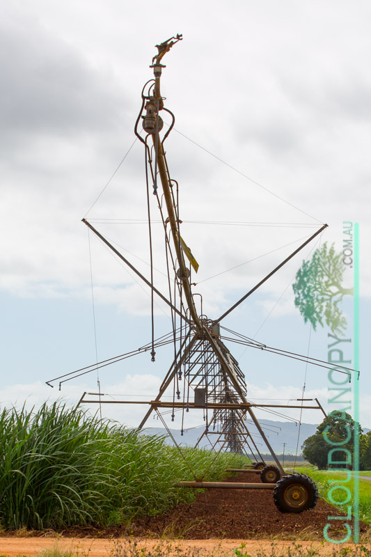 Overhead irrigator