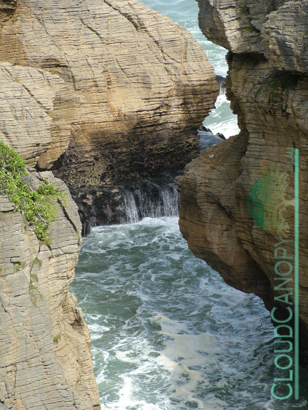 Punakaiki. Pancake Rocks