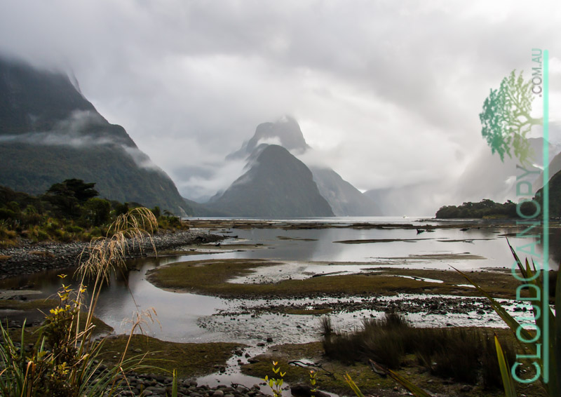 Mitre Peak in Winter