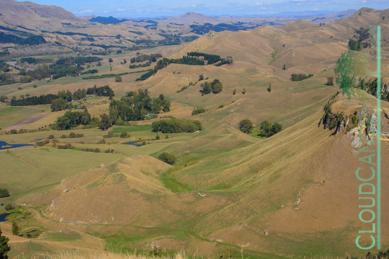 View from Te Mata Peak, Napier