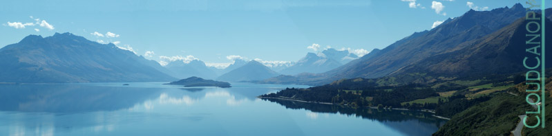 Lake Wakatipu on the Road to Glenorchy