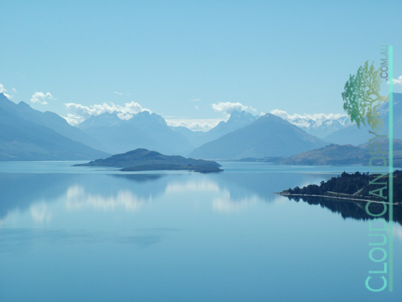 Lake Wakatipu on the Road to Glenorchy