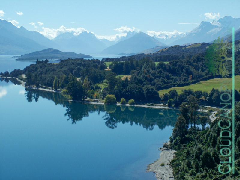 Lake Wakatipu on the Road to Glenorchy
