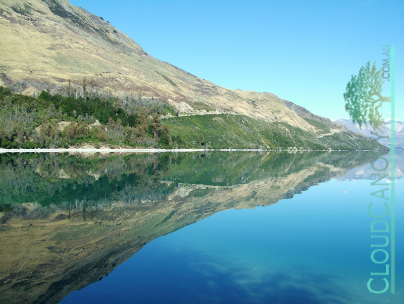 Lake Wakatipu on the Road to Glenorchy