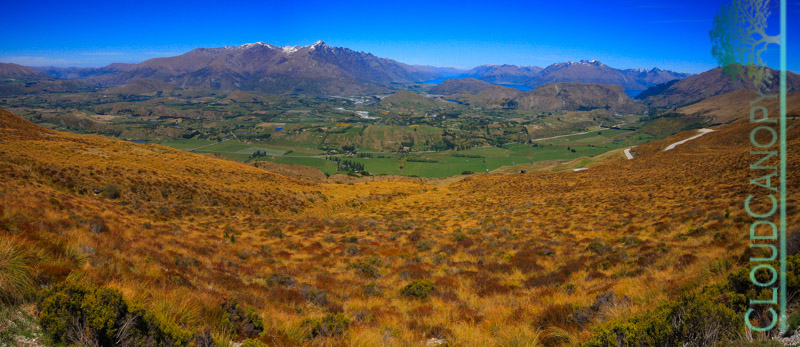 Queenstown from Coronet Peak