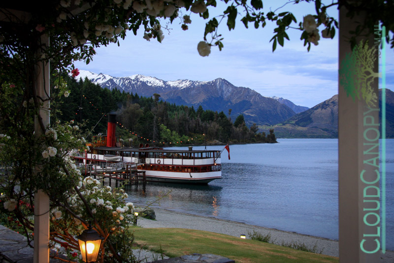 MV Earnslaw at Walter Peak Station