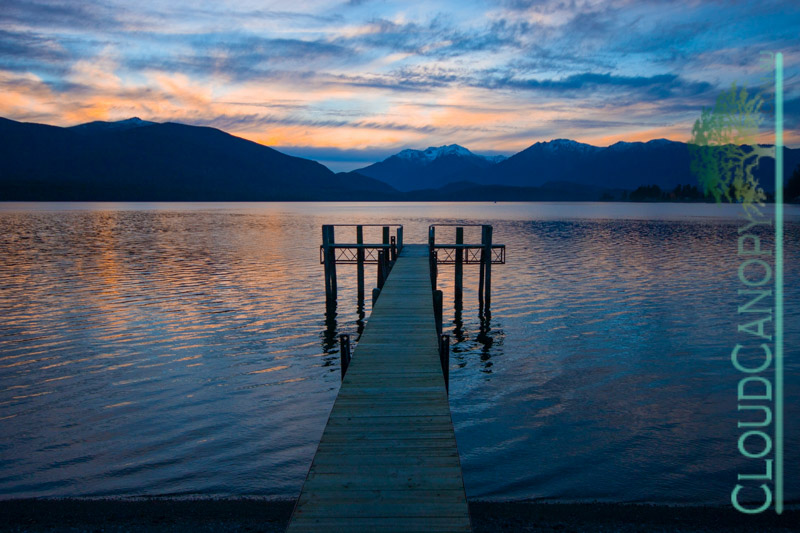 Sunset Lake Te Anau