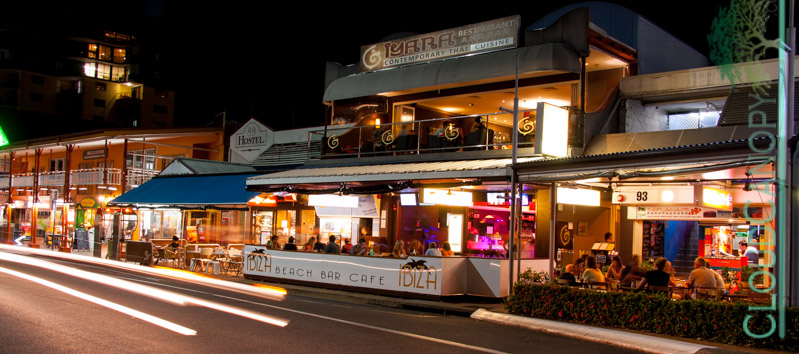 Night Dining, The Esplanade, Cairns